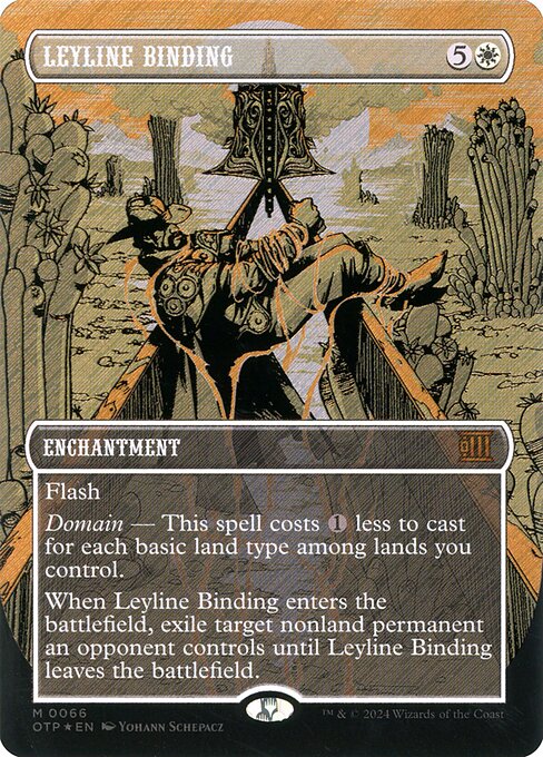 Leyline Binding - Breaking News Mythic Card