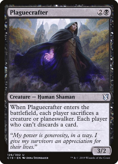 Plaguecrafter - Commander 2019 Uncommon Card
