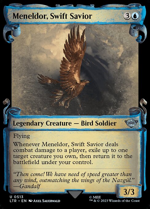 Meneldor, Swift Savior - The Lord of the Rings: Tales of Middle-earth Uncommon Card