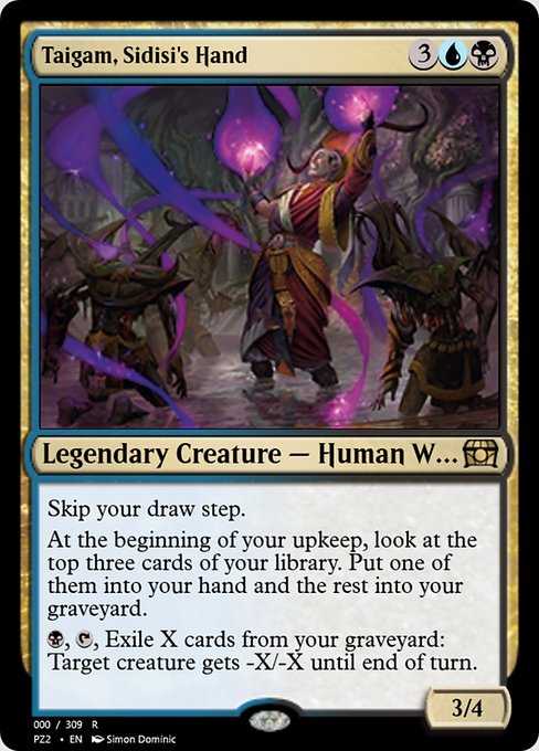 Taigam, Sidisi's Hand - Treasure Chest Rare Card