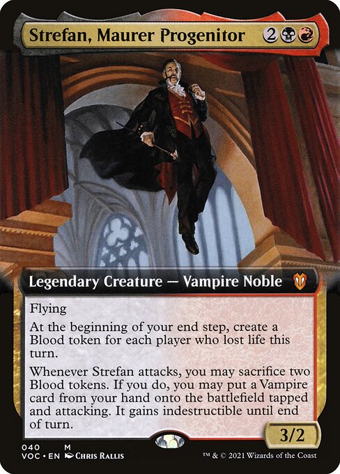 Strefan, Maurer Progenitor - Crimson Vow Commander Mythic Card