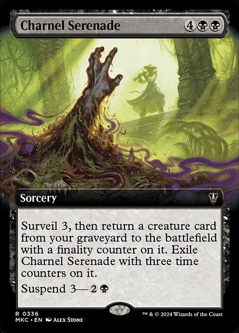 Charnel Serenade - Murders at Karlov Manor Commander Rare Card