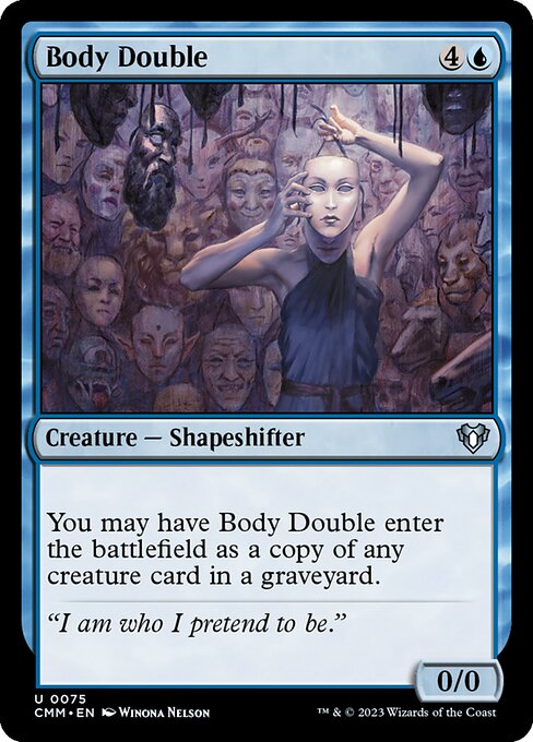 Body Double - Commander Masters Uncommon Card