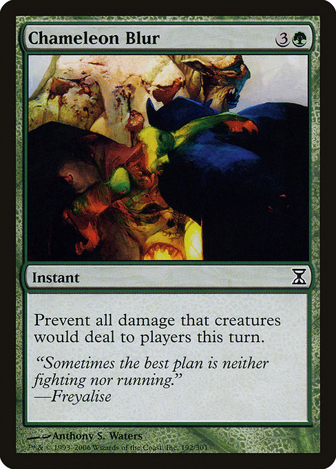 Chameleon Blur - Time Spiral Common Card