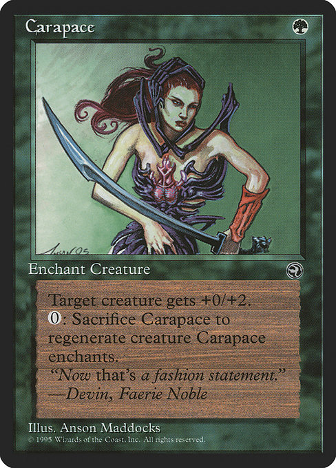 Carapace - Homelands Common Card