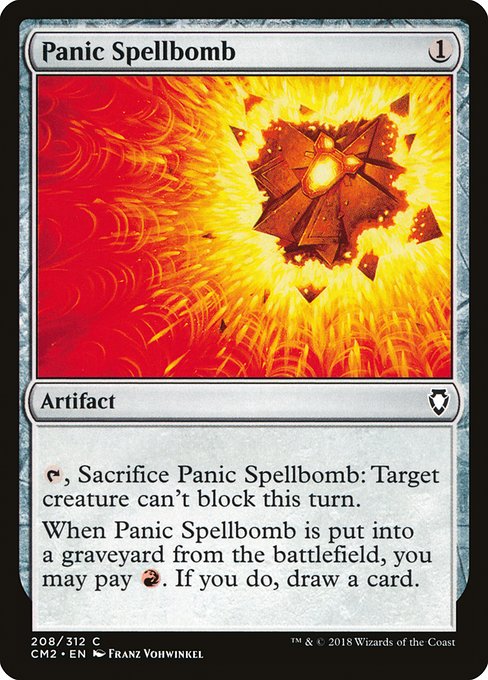 Panic Spellbomb - Commander Anthology Volume II Common Card