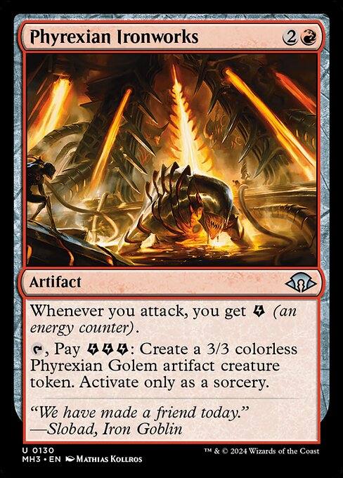 Phyrexian Ironworks - Modern Horizons 3 Uncommon Card
