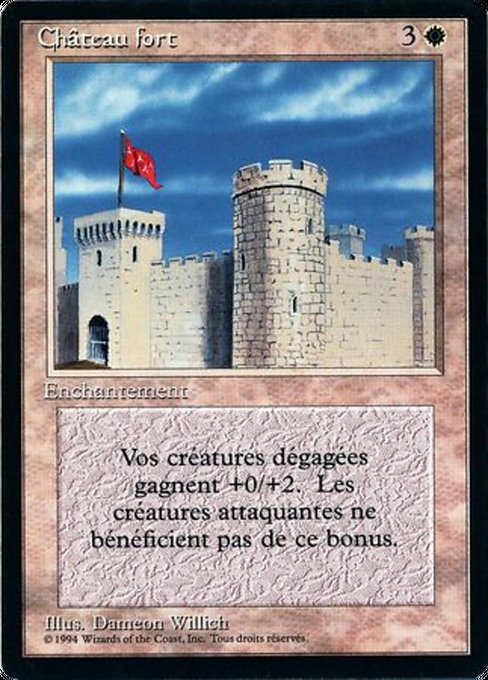 Castle - Foreign Black Border Uncommon Card