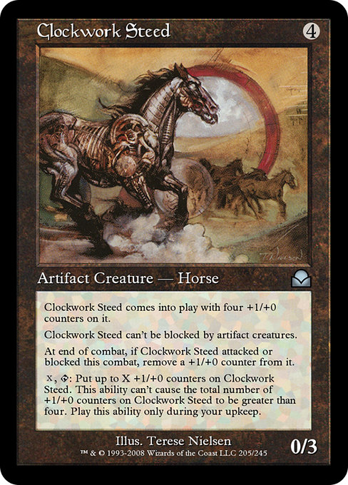 Clockwork Steed - Masters Edition II Uncommon Card