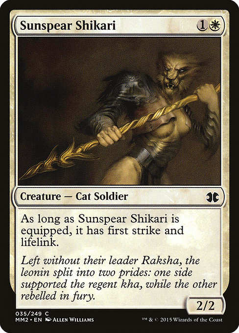 Sunspear Shikari - Modern Masters 2015 Common Card