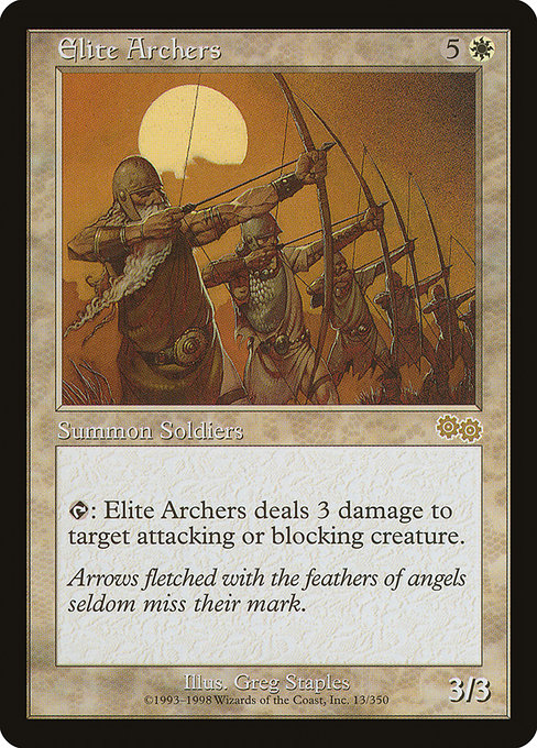 Elite Archers - Urza's Saga Rare Card