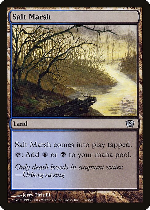 Salt Marsh - Eighth Edition Uncommon Card