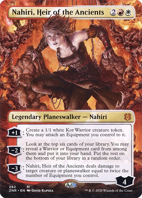 Nahiri, Heir of the Ancients - Zendikar Rising Mythic Card