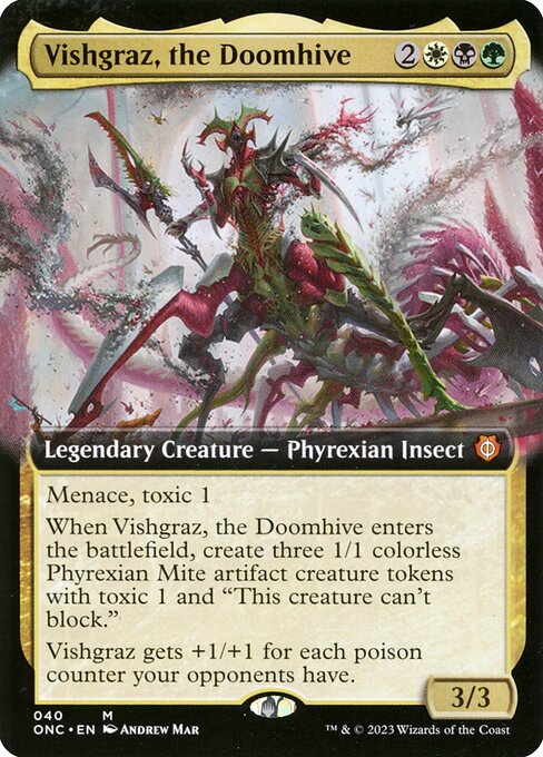 Vishgraz, the Doomhive - Phyrexia: All Will Be One Commander Mythic Card