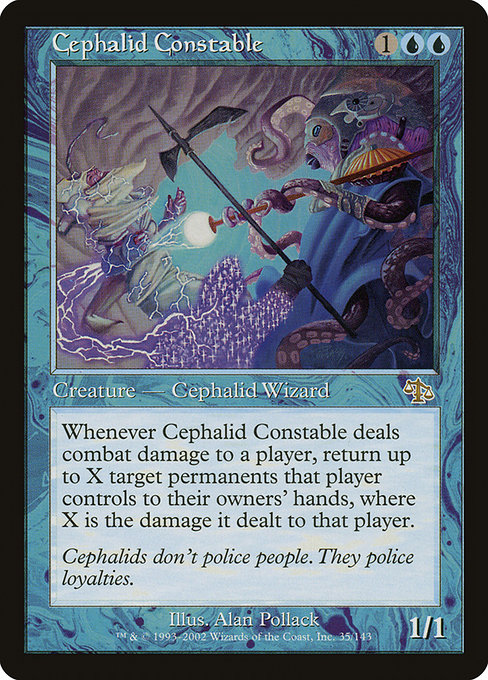 Cephalid Constable - Judgment Rare Card