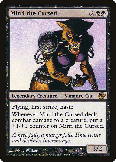 Mirri the Cursed - Planar Chaos Rare Card