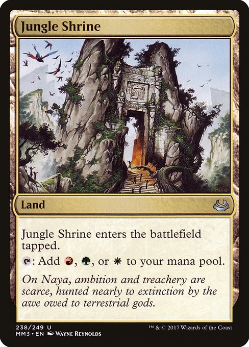 Jungle Shrine - Modern Masters 2017 Uncommon Card