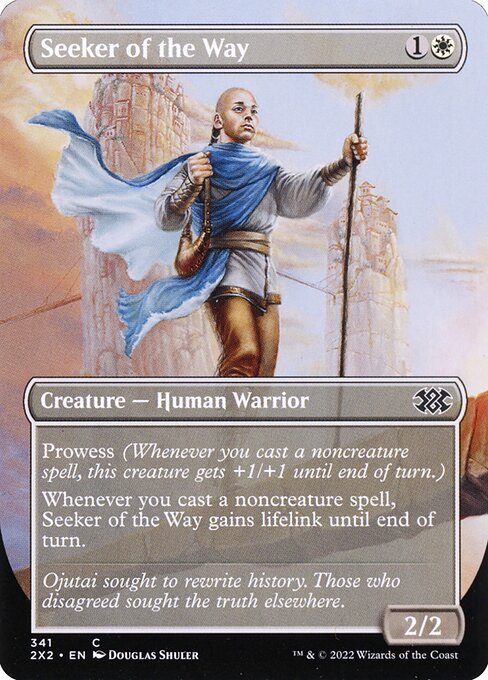 Seeker of the Way - Double Masters 2022 Common Card