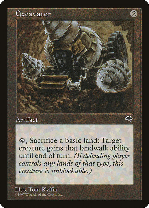 Excavator - Tempest Uncommon Card