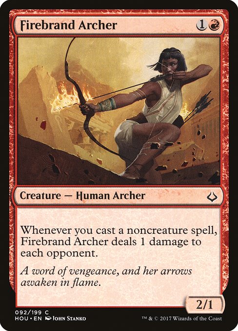 Firebrand Archer - Hour of Devastation Common Card