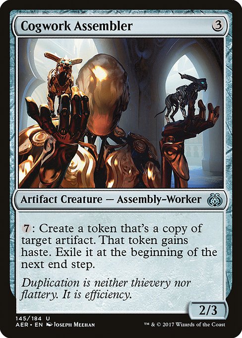 Cogwork Assembler - Aether Revolt Uncommon Card