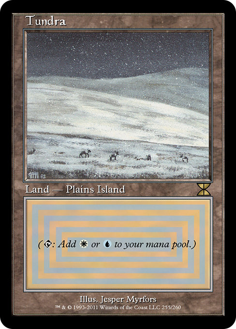 Tundra - Masters Edition IV Rare Card