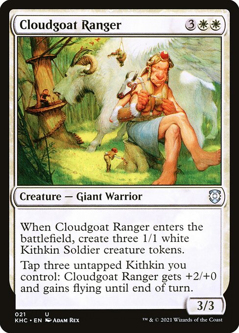 Cloudgoat Ranger - Kaldheim Commander Uncommon Card