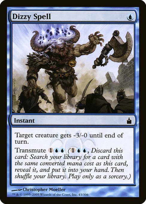 Dizzy Spell - Ravnica: City of Guilds Common Card