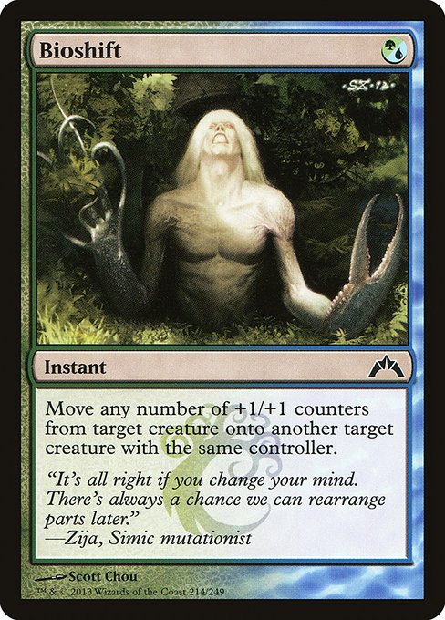 Bioshift - Gatecrash Common Card