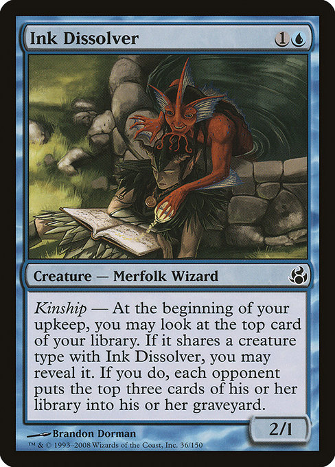 Ink Dissolver - Morningtide Common Card