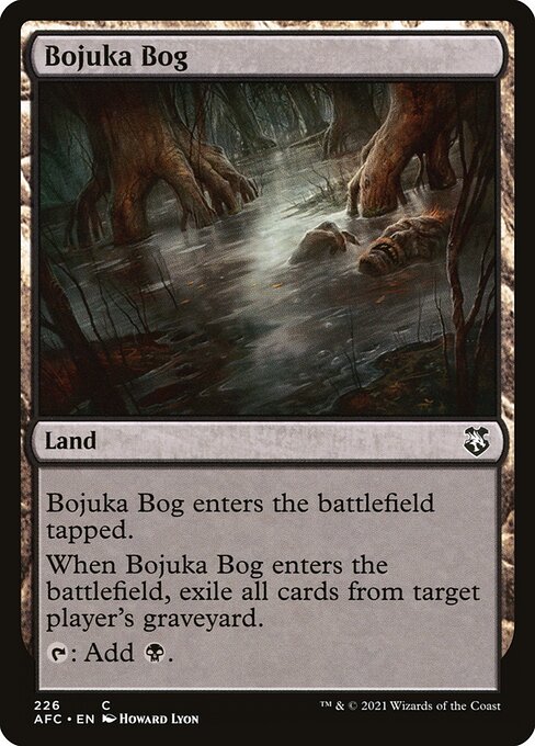 Bojuka Bog - Forgotten Realms Commander Common Card