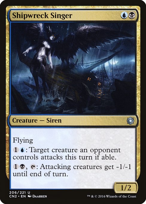 Shipwreck Singer - Conspiracy: Take the Crown Uncommon Card