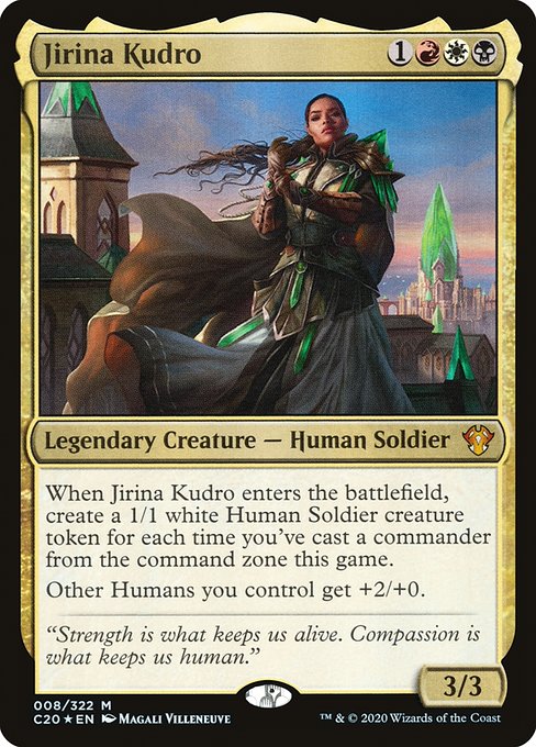 Jirina Kudro - Commander 2020 Mythic Card