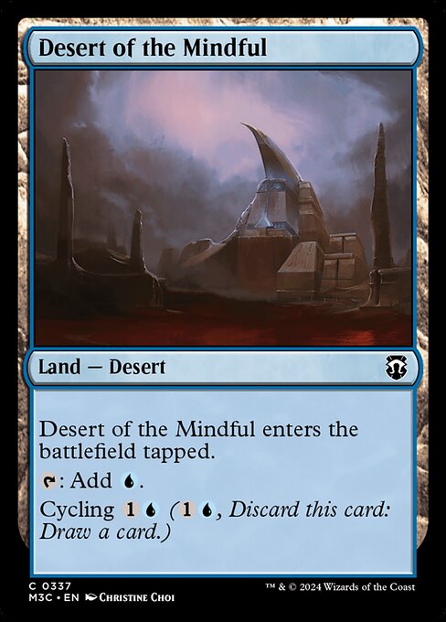 Desert of the Mindful - Modern Horizons 3 Commander Common Card