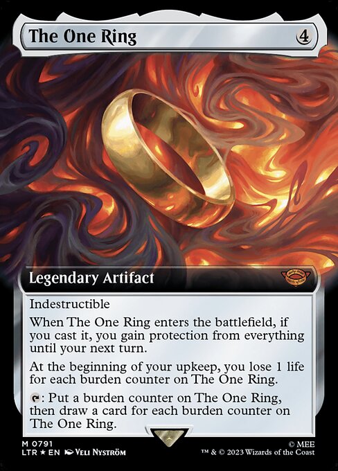The One Ring - The Lord of the Rings: Tales of Middle-earth Mythic Card
