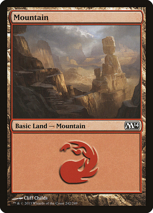 Mountain - Magic 2014 Common Card