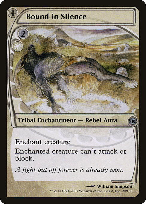 Bound in Silence - Future Sight Uncommon Card