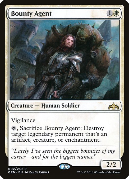 Bounty Agent - Guilds of Ravnica Rare Card