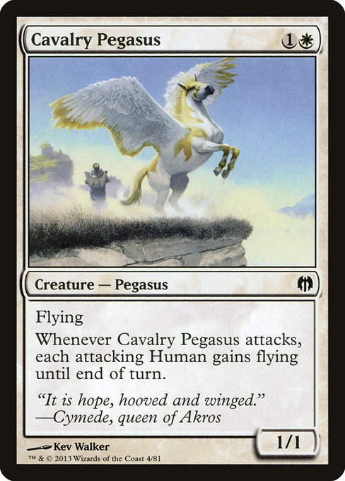 Cavalry Pegasus - Duel Decks: Heroes vs. Monsters Common Card