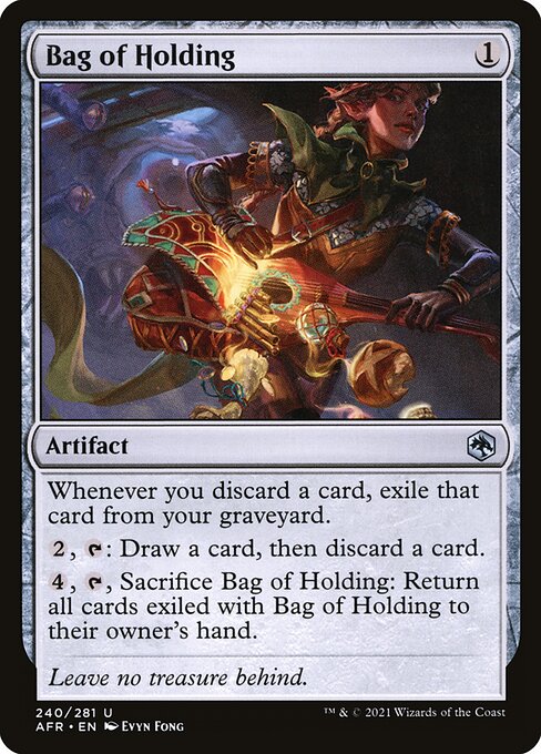 Bag of Holding - Adventures in the Forgotten Realms Uncommon Card