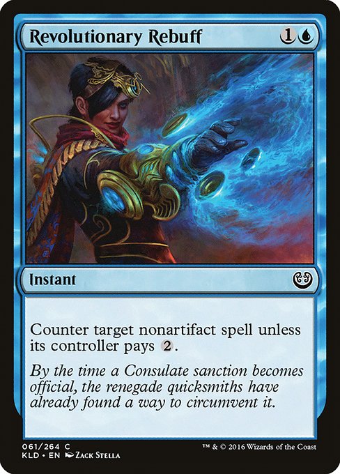 Revolutionary Rebuff - Kaladesh Common Card
