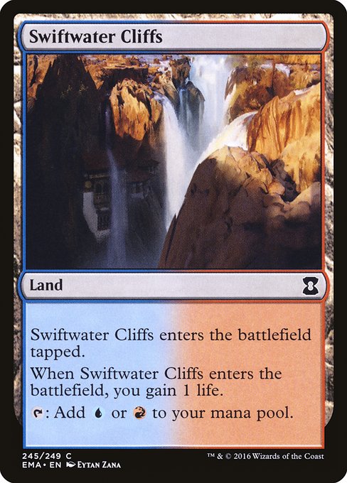 Swiftwater Cliffs - Eternal Masters Common Card