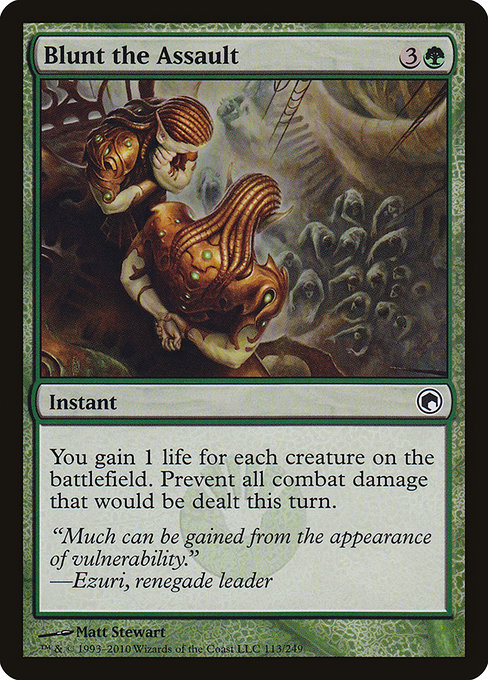 Blunt the Assault - Scars of Mirrodin Common Card