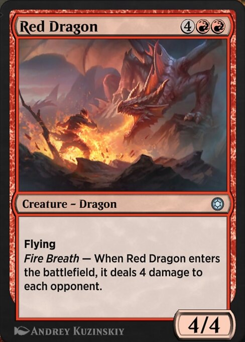 Red Dragon - Alchemy Horizons: Baldur's Gate Uncommon Card