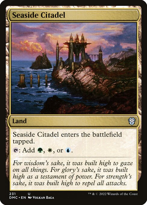 Seaside Citadel - Dominaria United Commander Uncommon Card
