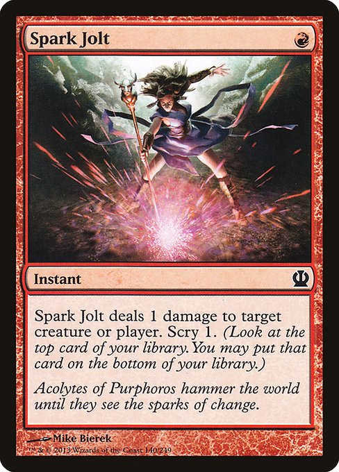 Spark Jolt - Theros Common Card