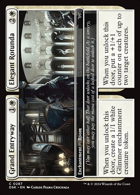 Grand Entryway // Elegant Rotunda - Duskmourn: House of Horror Common Card