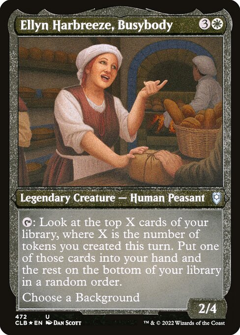 Ellyn Harbreeze, Busybody - Commander Legends: Battle for Baldur's Gate Uncommon Card