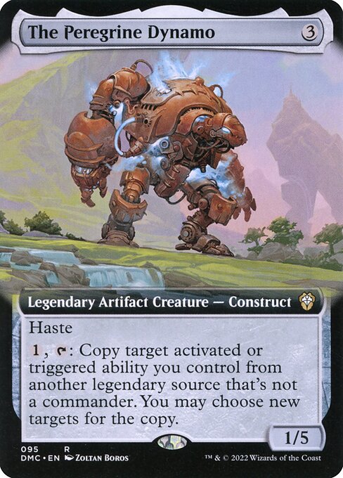 The Peregrine Dynamo - Dominaria United Commander Rare Card