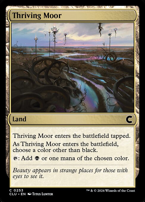 Thriving Moor - Ravnica: Clue Edition Common Card